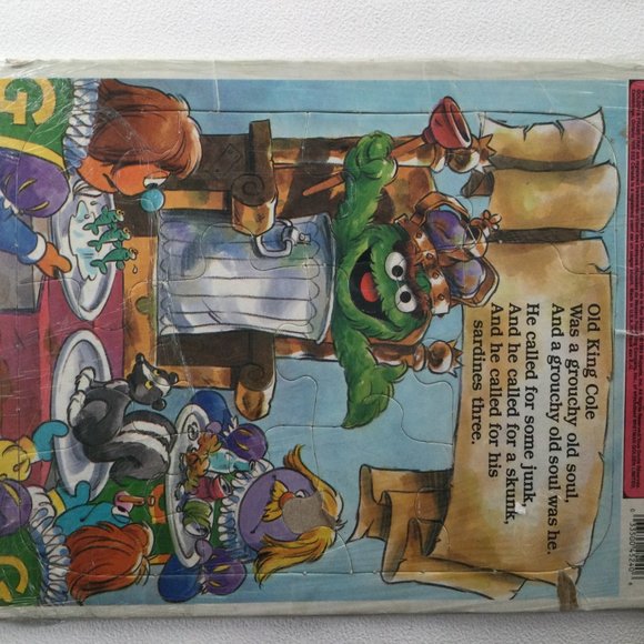 4 vintage puzzles Magilla Gorilla, Sesame street, Taz Mania, Rudolf age 3-7 - Picture 4 of 7